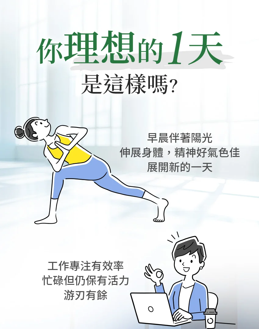 你理想的1天是這樣嗎？