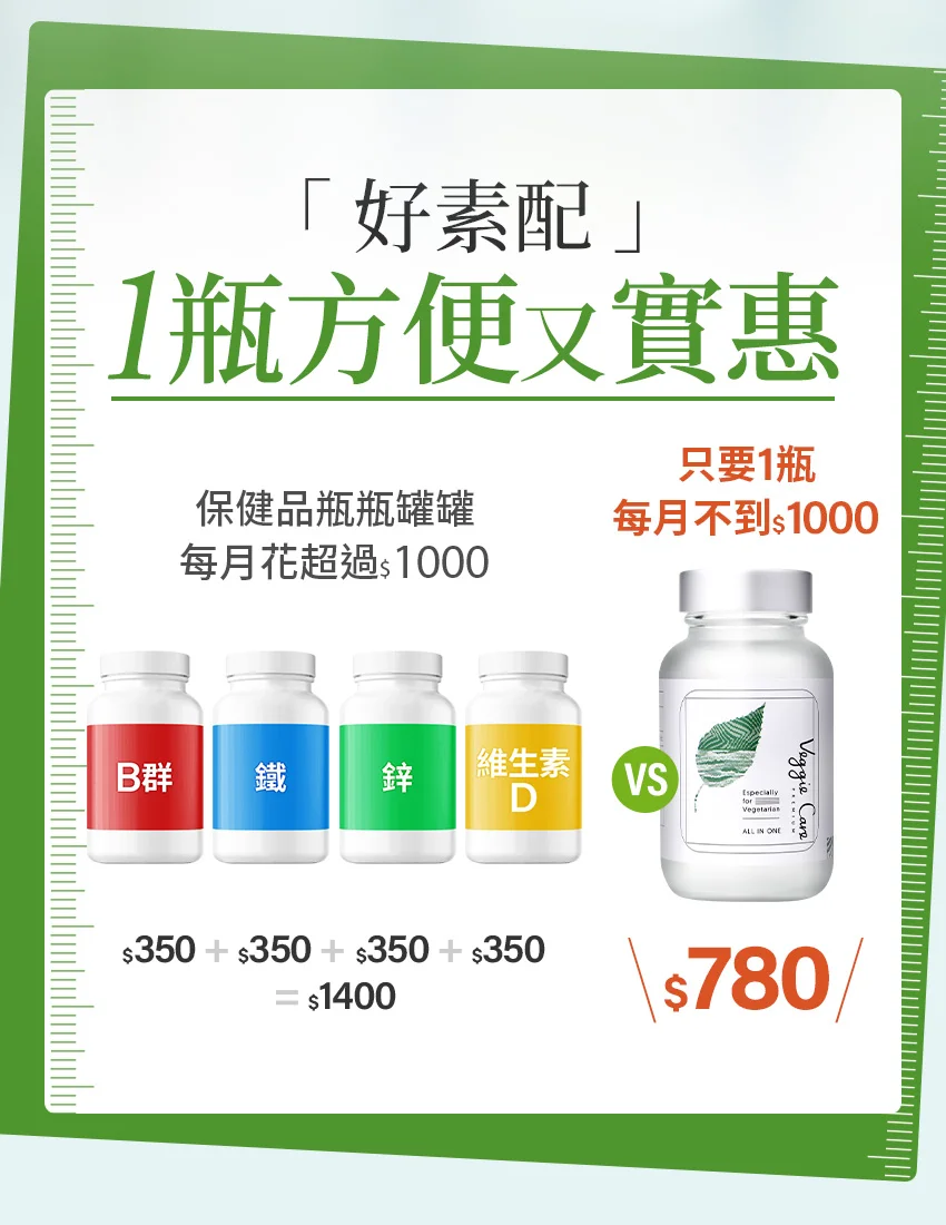 好素配1瓶方便又實惠